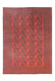 Afghan Teppich - Filpa 256 x 345 cm - dunkelrot