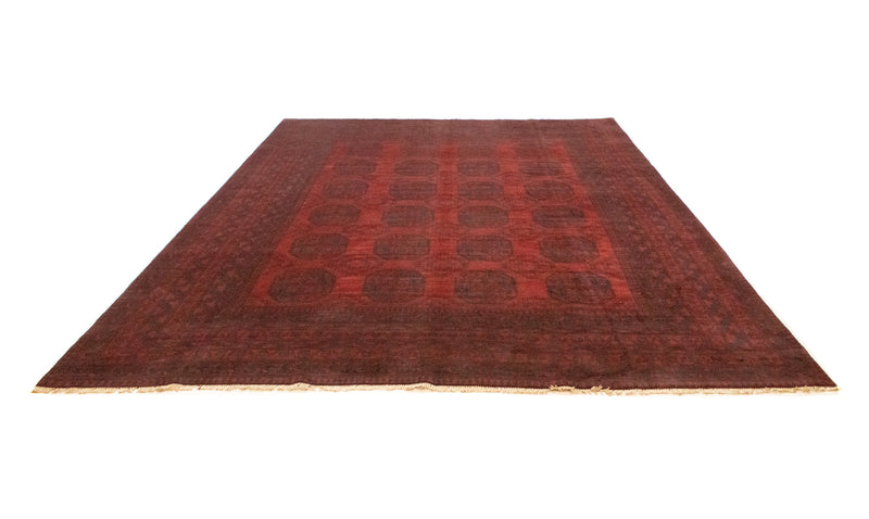 Afghan Teppich - Filpa 250 x 329 cm - dunkelrot