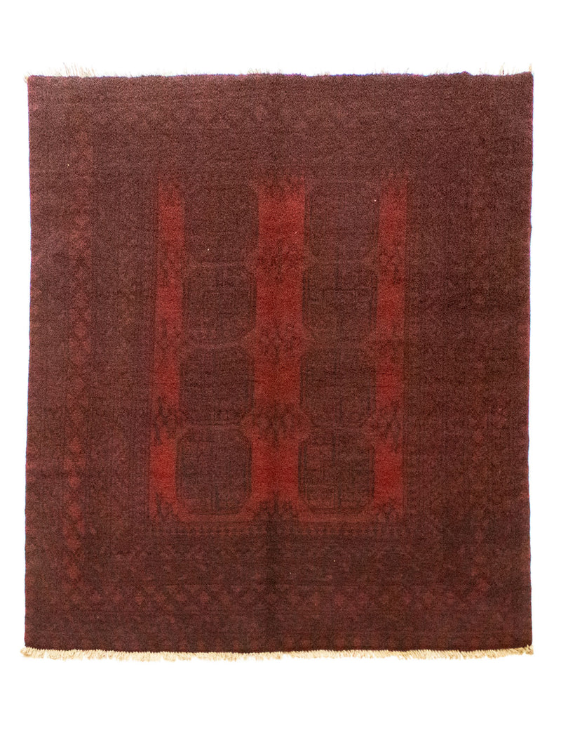 Afghan Teppich - Filpa 152 x 194 cm - rot