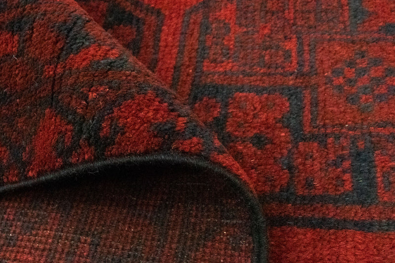 Afghan Teppich - Filpa 152 x 194 cm - rot
