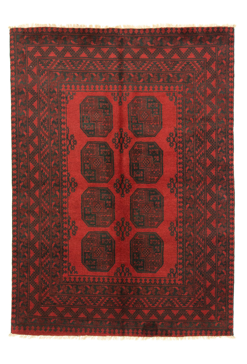 Afghan Teppich - Filpa 146 x 200 cm - rot