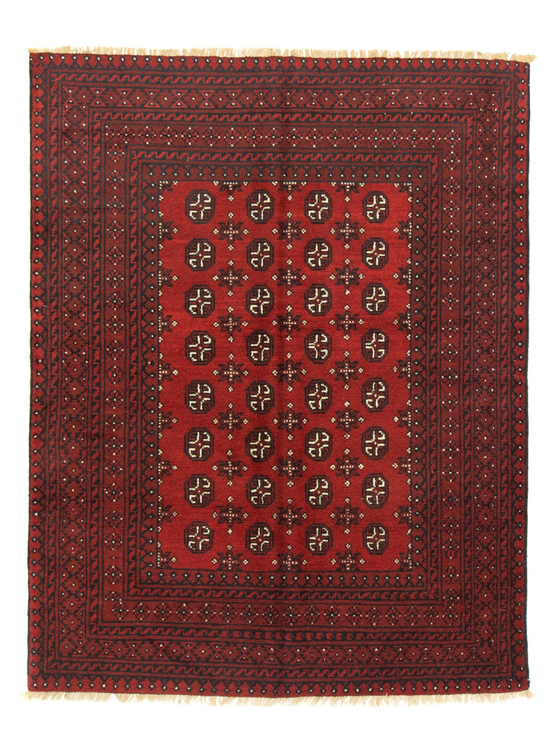 Afghan Teppich - Filpa 149 x 193 cm - rot