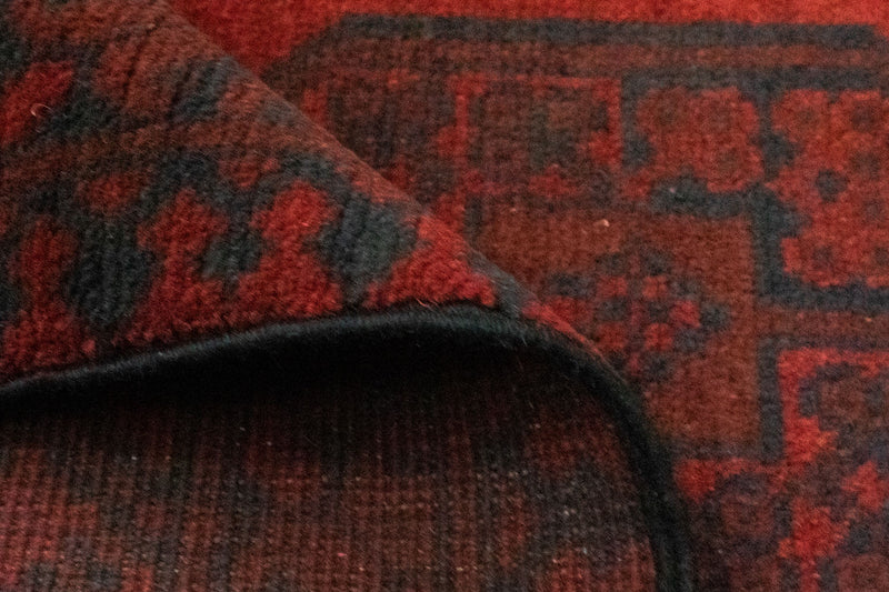 Afghan Teppich - Filpa 147 x 203 cm - rot