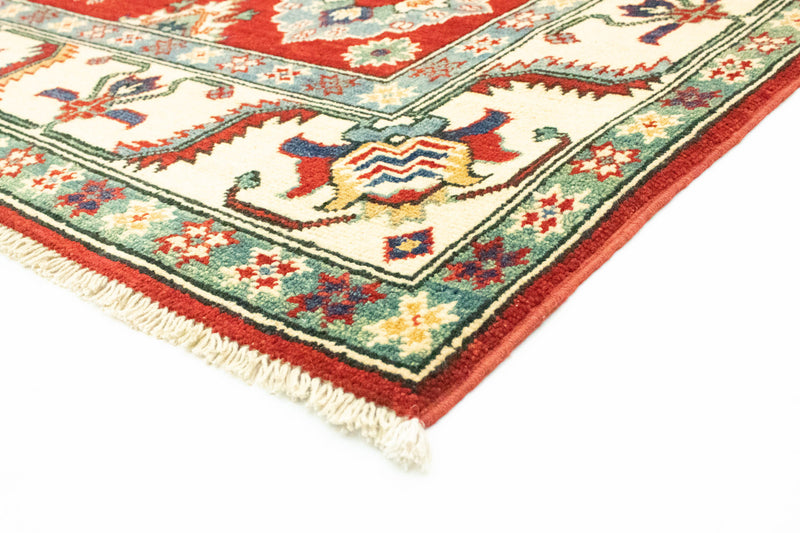 Ziegler Teppich - Kazak 146 x 199 cm - dunkelrot