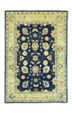 Ziegler Teppich 100 x 149 cm - dunkelblau