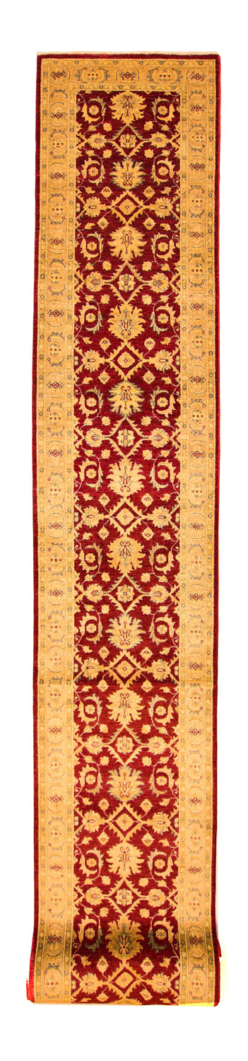 Ziegler Teppich 84 x 588 cm - rot
