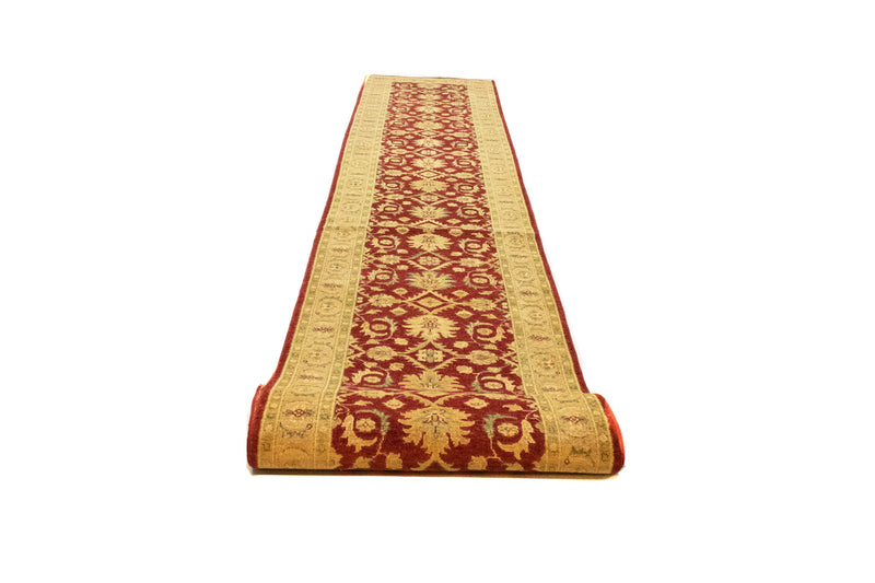 Ziegler Teppich 84 x 588 cm - rot