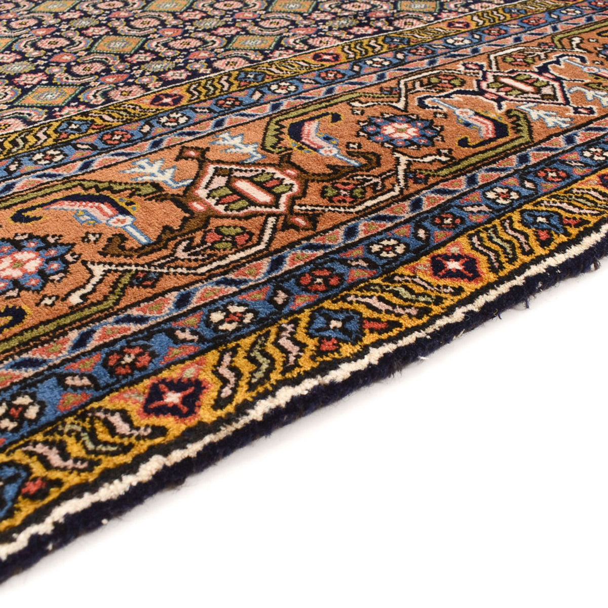 Ardebil Teppich 193x295cm - Perserteppich - dunkelbeige