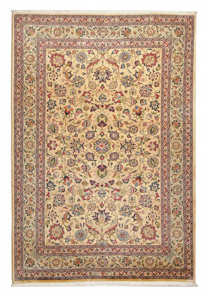 Maschad Teppich 202x293cm - Perserteppich - beige
