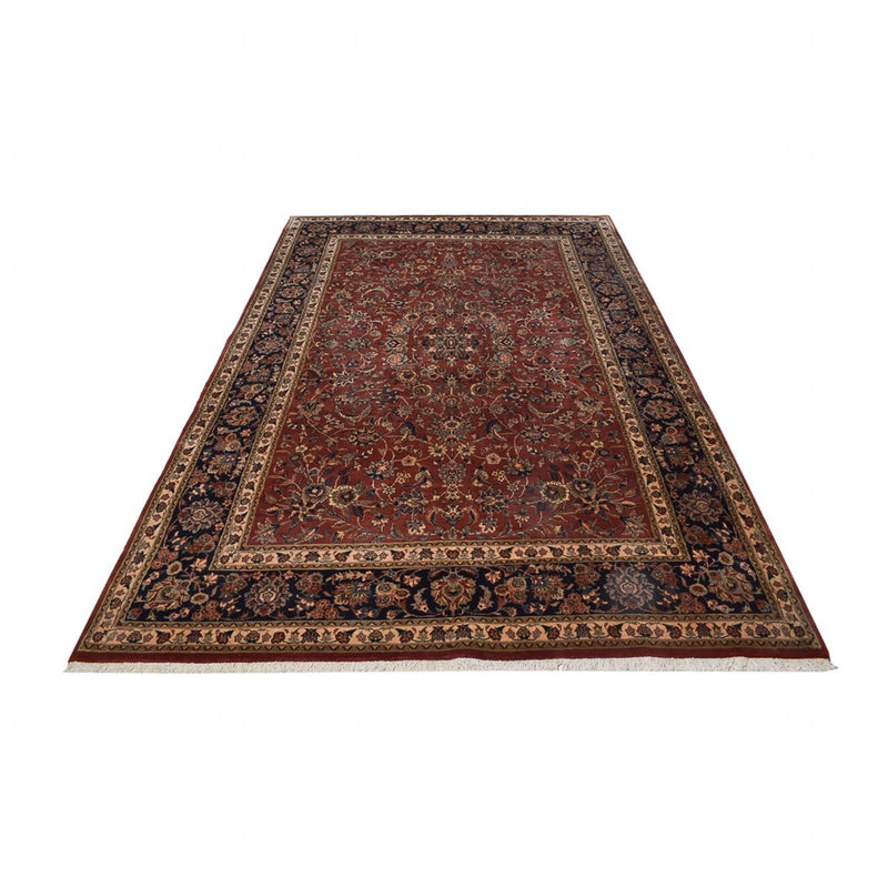 Hamadan Teppich 194x296cm - Perserteppich - dunkelrot