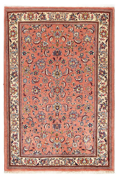 Sarough Teppich 138x205cm - Perserteppich - lachs