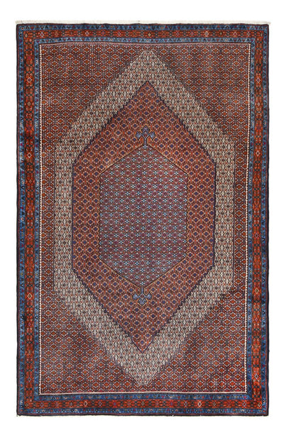Senneh Teppich 190x300cm - Perserteppich - rost