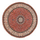 Täbriz - 60 Raj Teppich 300x300cm - Perserteppich - rot