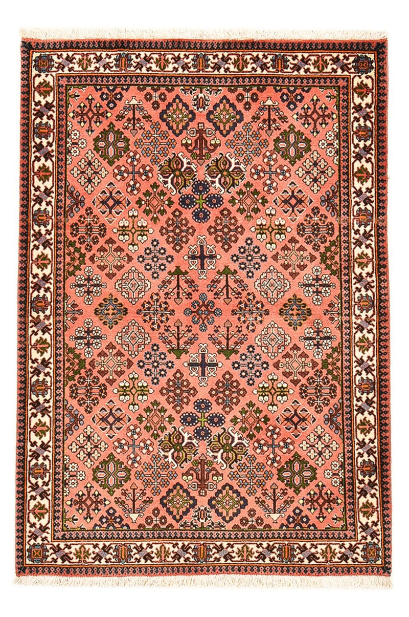 Meymeh Teppich 106x154cm - Perserteppich - hellrot