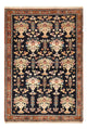 Sharbabak Teppich 114x173cm - Perserteppich - dunkelblau