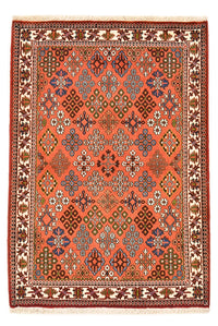 Meymeh Teppich 112x160cm - Perserteppich - hellrot – product image