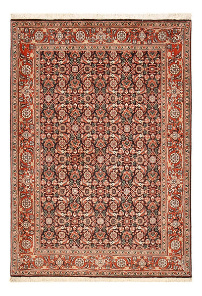 Täbriz - 50 Raj Teppich 103x153cm - Perserteppich - rost