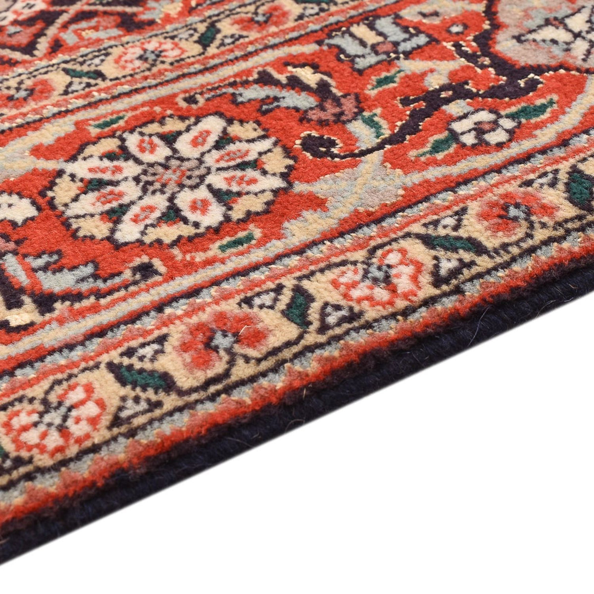 Täbriz - 50 Raj Teppich 103x153cm - Perserteppich - rost