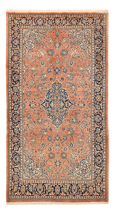 Hamadan Teppich 129x235cm - Perserteppich - hellrot