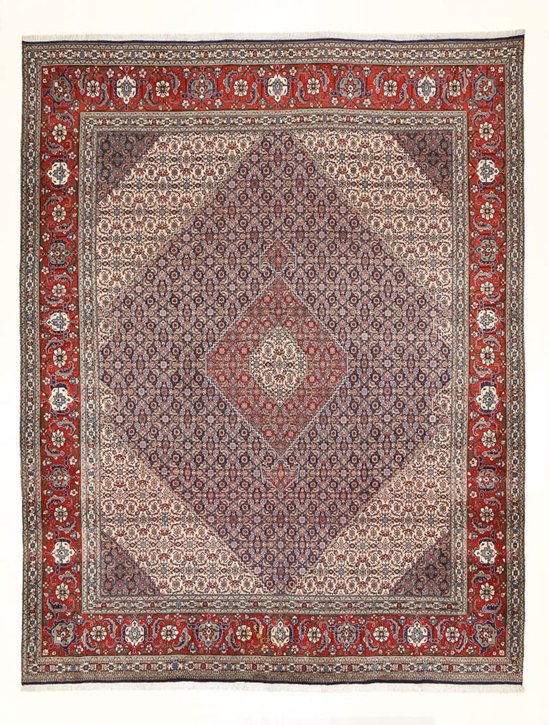 Täbriz - 40 Raj Teppich 300x394cm - Perserteppich - rost