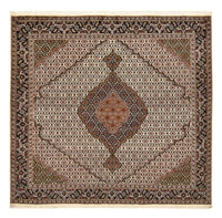 Täbriz - 40 Raj Teppich 200x204cm - Perserteppich - hellbraun – product image