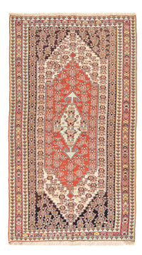 Kelim Seide Teppich 156x265cm - rot – product image