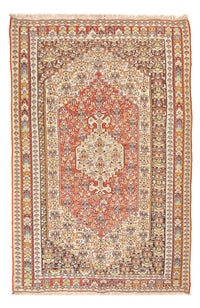 Kelim Seide Teppich 164x260cm - rot – product image