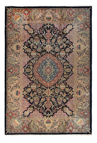 Kaschmar Teppich 200x294cm - Perserteppich - dunkelblau – product image