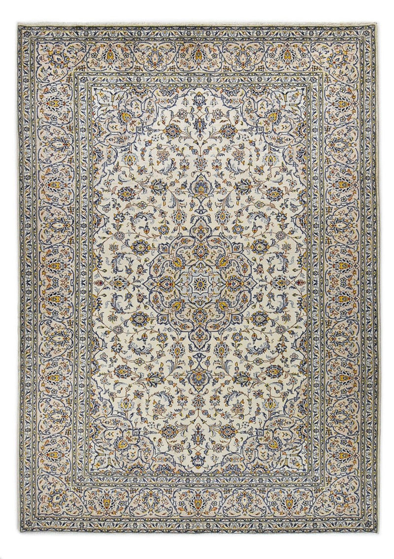 Keshan Teppich 245x345cm - Perserteppich - grau