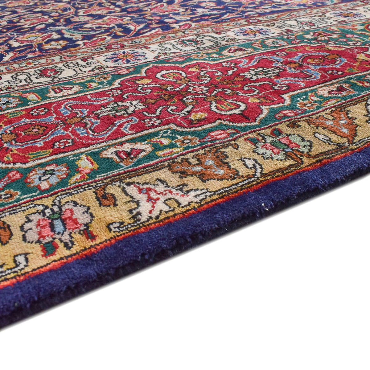 Täbriz - 40 Raj Teppich 300x412cm - Perserteppich - mehrfarbig