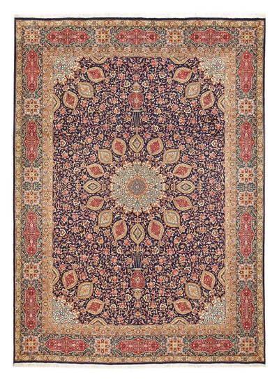Täbriz - 40 Raj Teppich 300x400cm - Perserteppich - lila