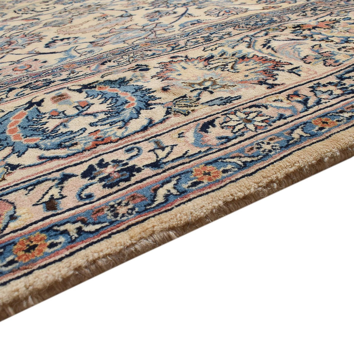 Maschad Teppich 246x333cm - Perserteppich - hellbeige