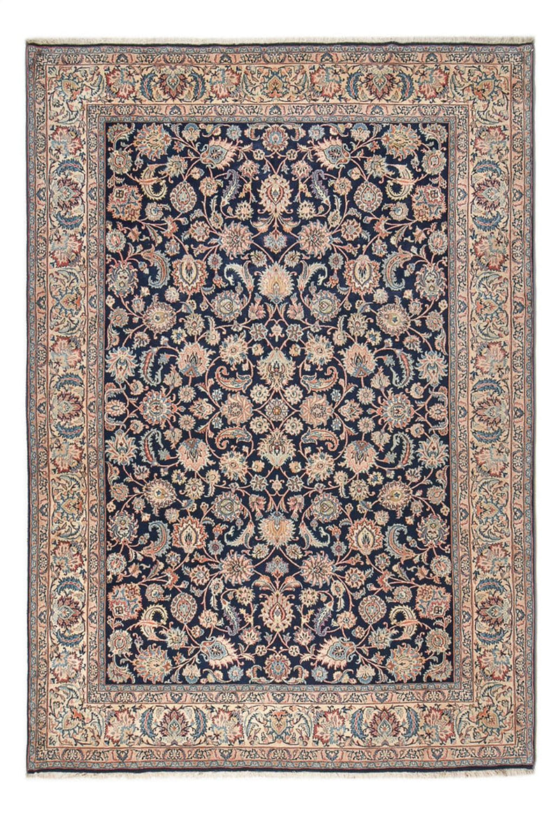 Maschad Teppich 244x368cm - Perserteppich - dunkelblau