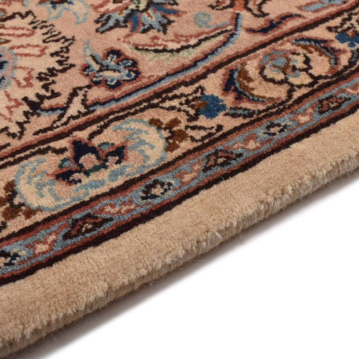 Maschad Teppich 202x300cm - Perserteppich - hellbeige