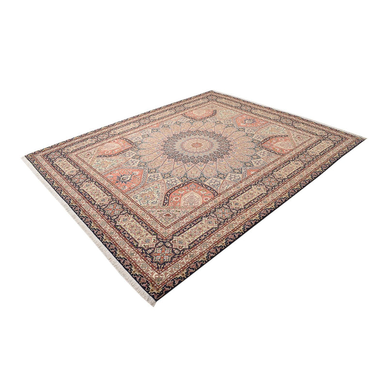 Täbriz - 50 Raj Teppich 251x300cm - Perserteppich - hellbeige