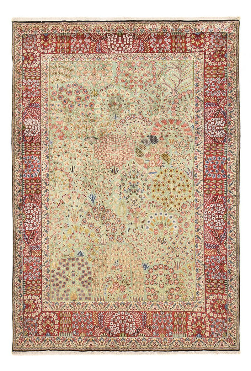Rafsanjan Teppich 198x293cm - Perserteppich - sand