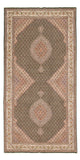 Täbriz - 60 Raj Teppich 203x404cm - Perserteppich - sand