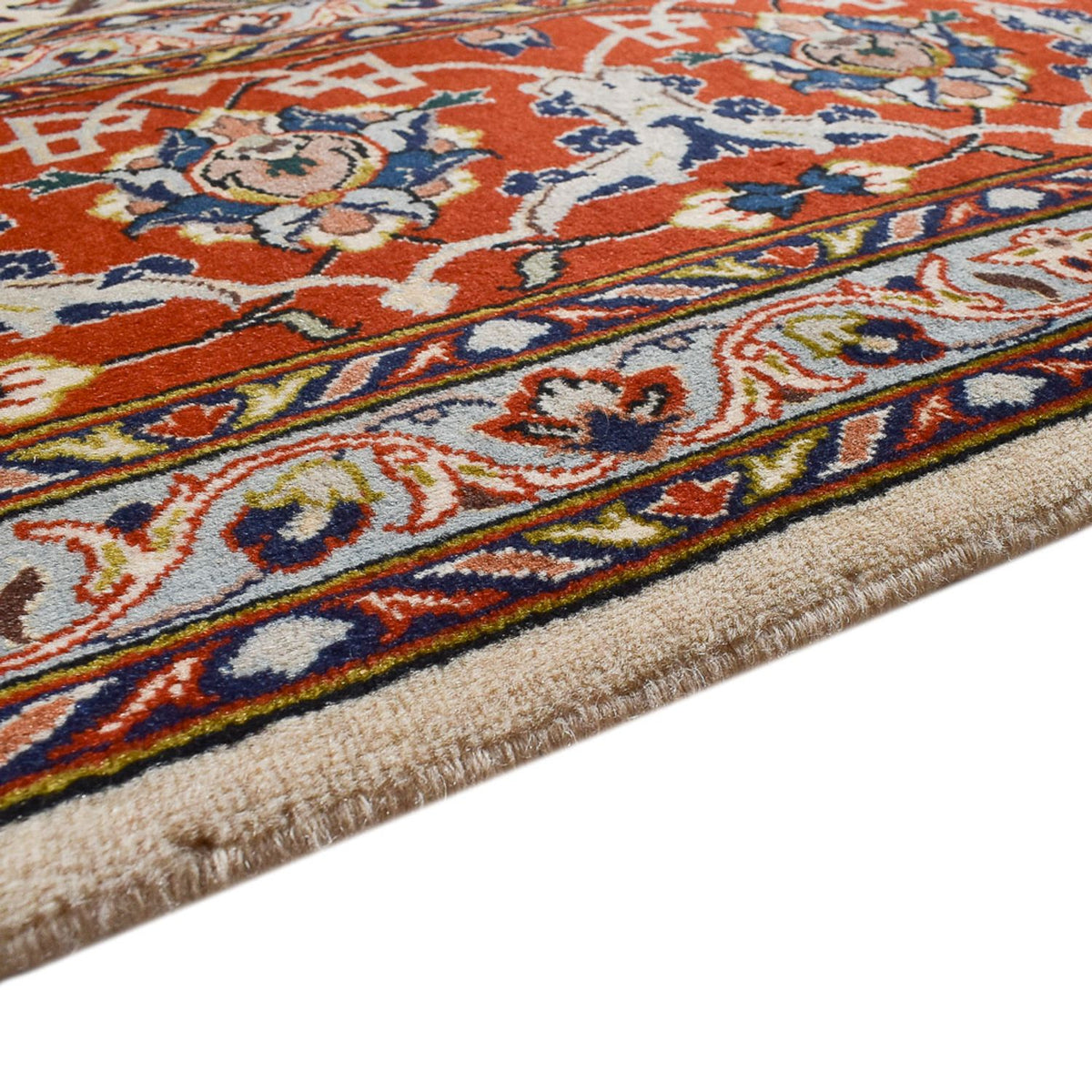 Golpayegan Teppich 250x356cm - Perserteppich - sand