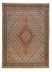 Täbriz - 40 Raj Teppich 150x214cm - Perserteppich - sand – product image