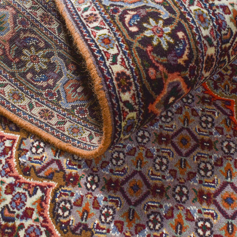Täbriz - 40 Raj Teppich 150x214cm - Perserteppich - sand