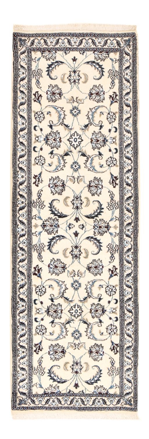 Läufer Perser - Nain - Royal - 63 x 202 cm - creme