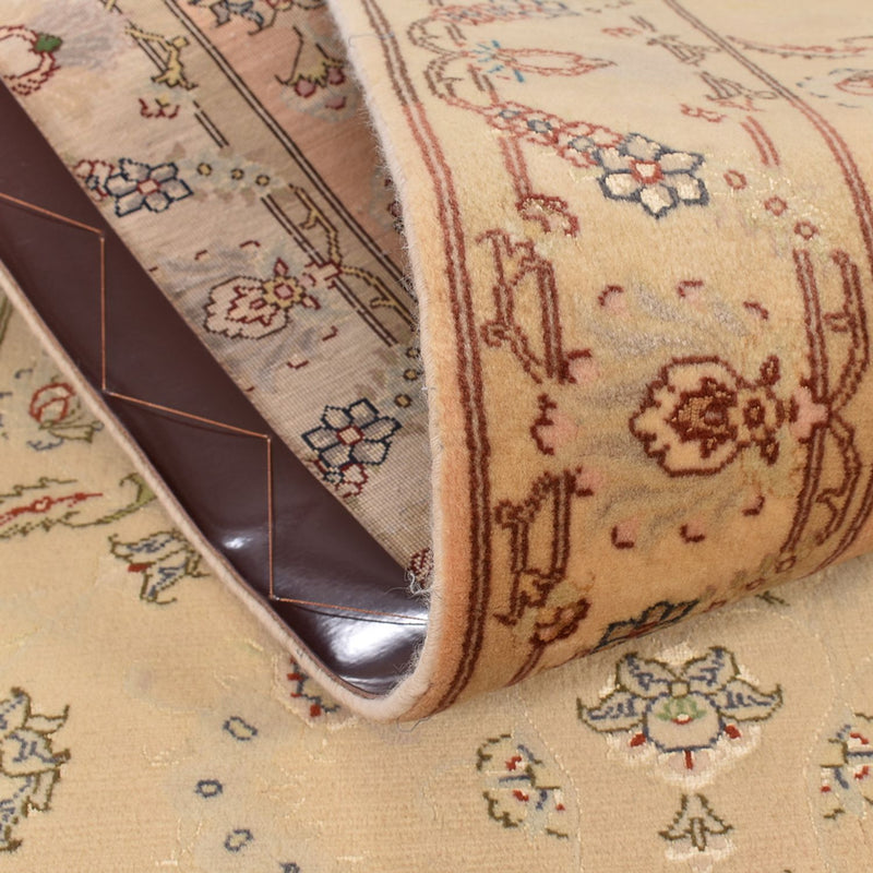 Täbriz - 50 Raj Teppich 78x378cm - Perserteppich - beige