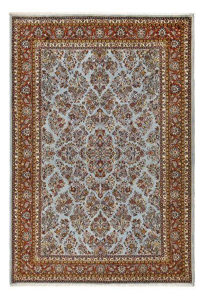 Sarough Teppich 205x300cm - Perserteppich - hellblau