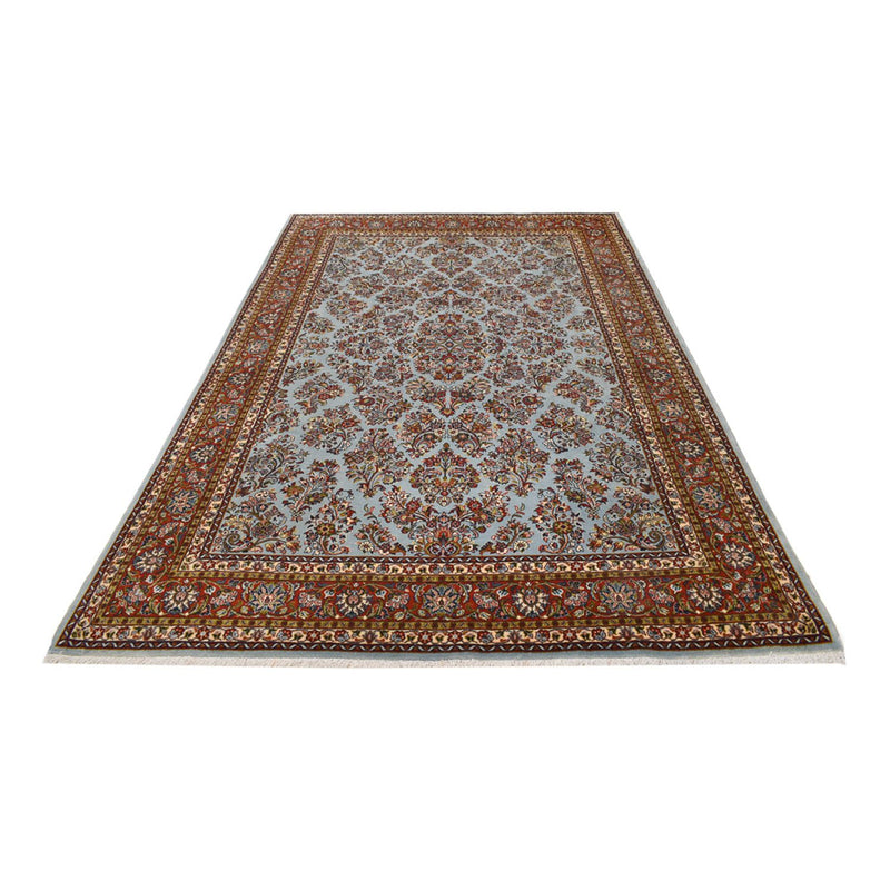 Sarough Teppich 205x300cm - Perserteppich - hellblau