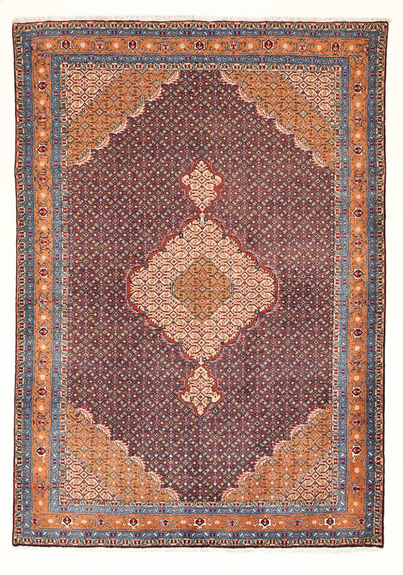 Ardebil Teppich 201x282cm - Perserteppich - rost