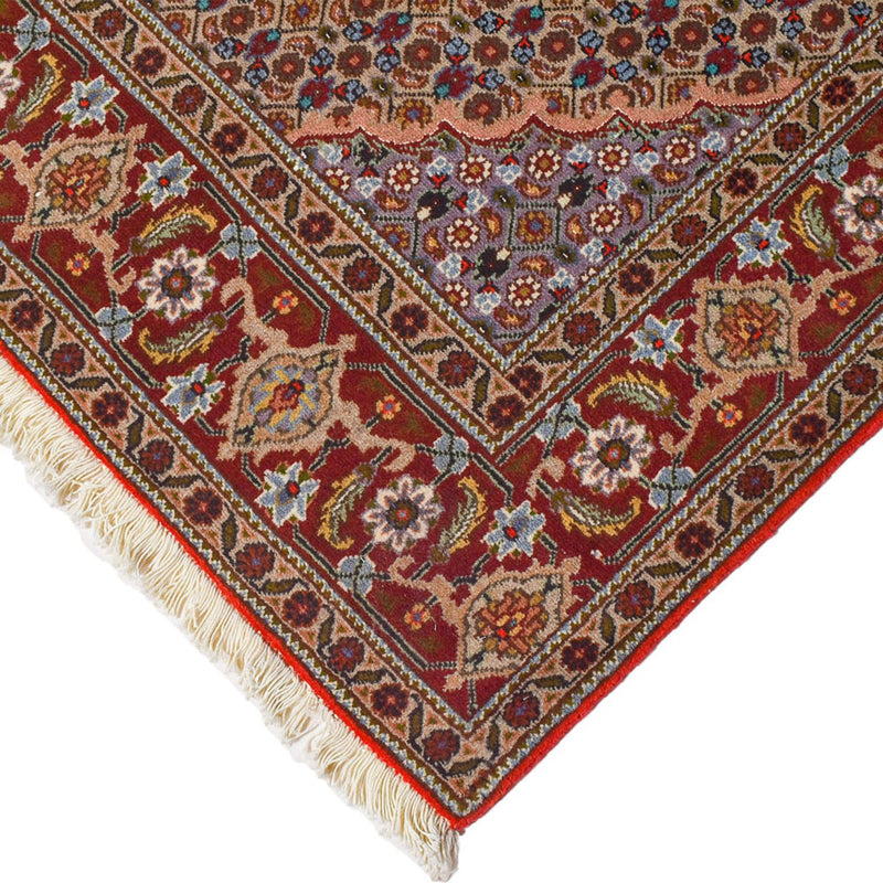 Täbriz - 40 Raj Teppich 153x205cm - Perserteppich - mehrfarbig