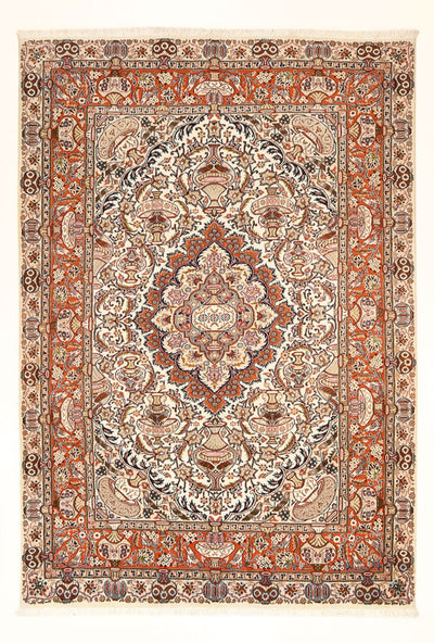 Kaschmar Teppich 207x297cm - Perserteppich - rost