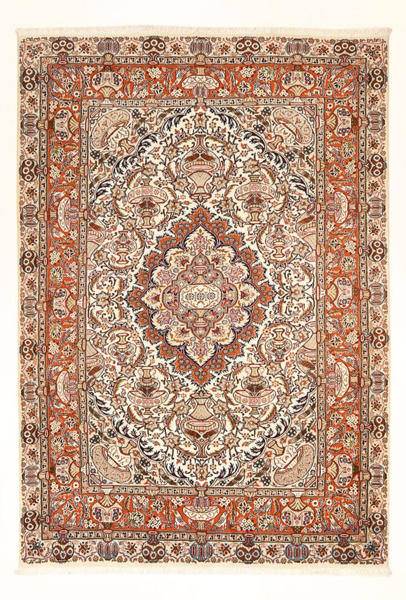 Kaschmar Teppich 207x297cm - Perserteppich - rost