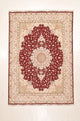 Täbriz - 60 Raj Teppich 251x359cm - Perserteppich - rot