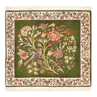 Rafsanjan Teppich 60x60cm - Perserteppich - grün – product image